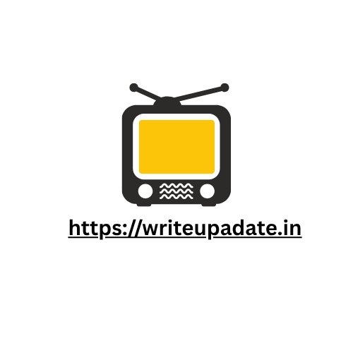 Yellow and Black Modern TV Logo